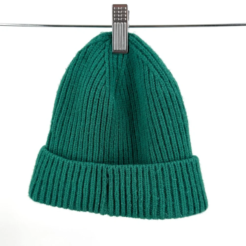 THE NORTH FACE Salty Lined Beanie Dark Green Unisex Size OS Regular